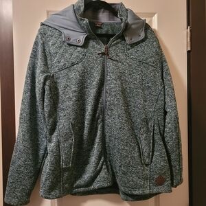Eddie Bauer Radiator Fleece Cirrus Green Women’s Jacket Size T2XL
